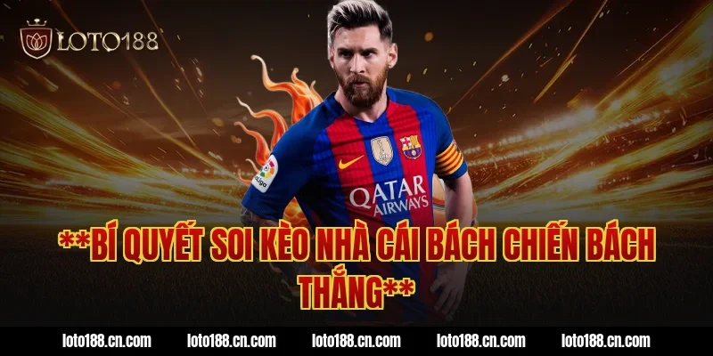 **Bí quyết soi kèo nhà cái bách chiến bách thắng**