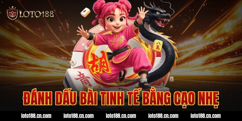 Đánh dấu bài tinh tế bằng cạo nhẹ