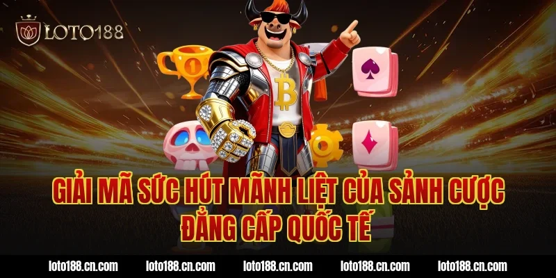 Giải mã sức hút mãnh liệt của sảnh cược đẳng cấp quốc tế